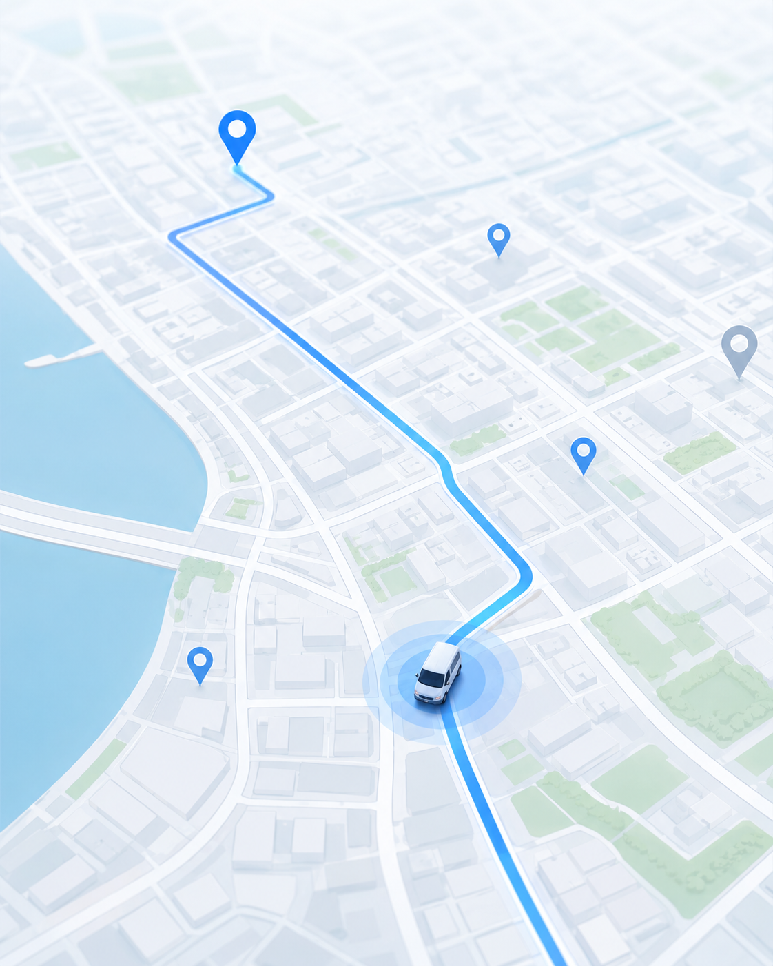 Mapa referencial de seguimiento GPS Autia